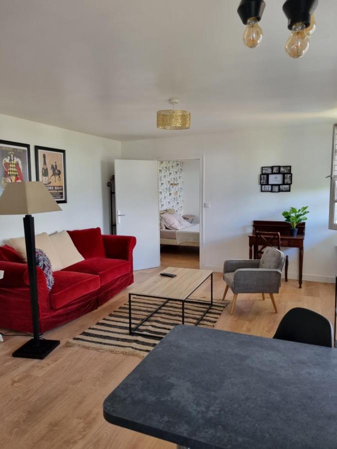 Location Saisonniere Appartement Situe A Сомюр Екстериор снимка